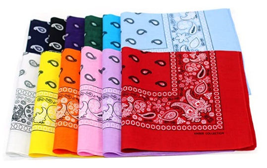 ArlaSaavedra's tweet photo. 100% Cotton Double Sided Print Paisley Bandana Scarf, Head Wrap - 12 Colors 22 inch
#ComprasOnline #ComprasAmazon #Amazon #GiftCard #Regalos
https://t.co/MrVGY7Ztdk https://t.co/5yRTGRoaVP
