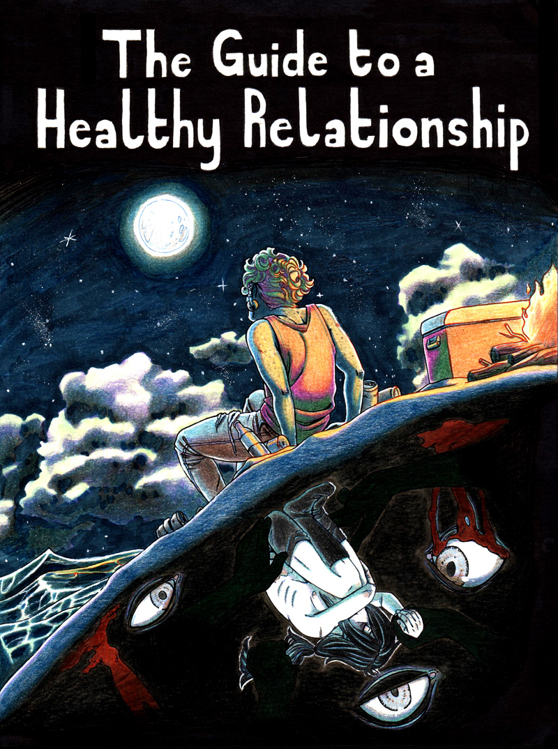 This thread is about my queer psychological drama|slice-of-life webcomic.The Guide to a Healthy Relationship is a character study about an immature alcoholic trying to make amends with his ex-childhood friend after ruining everything. http://tgtahr.spiderforest.com  #meetthewebcomic