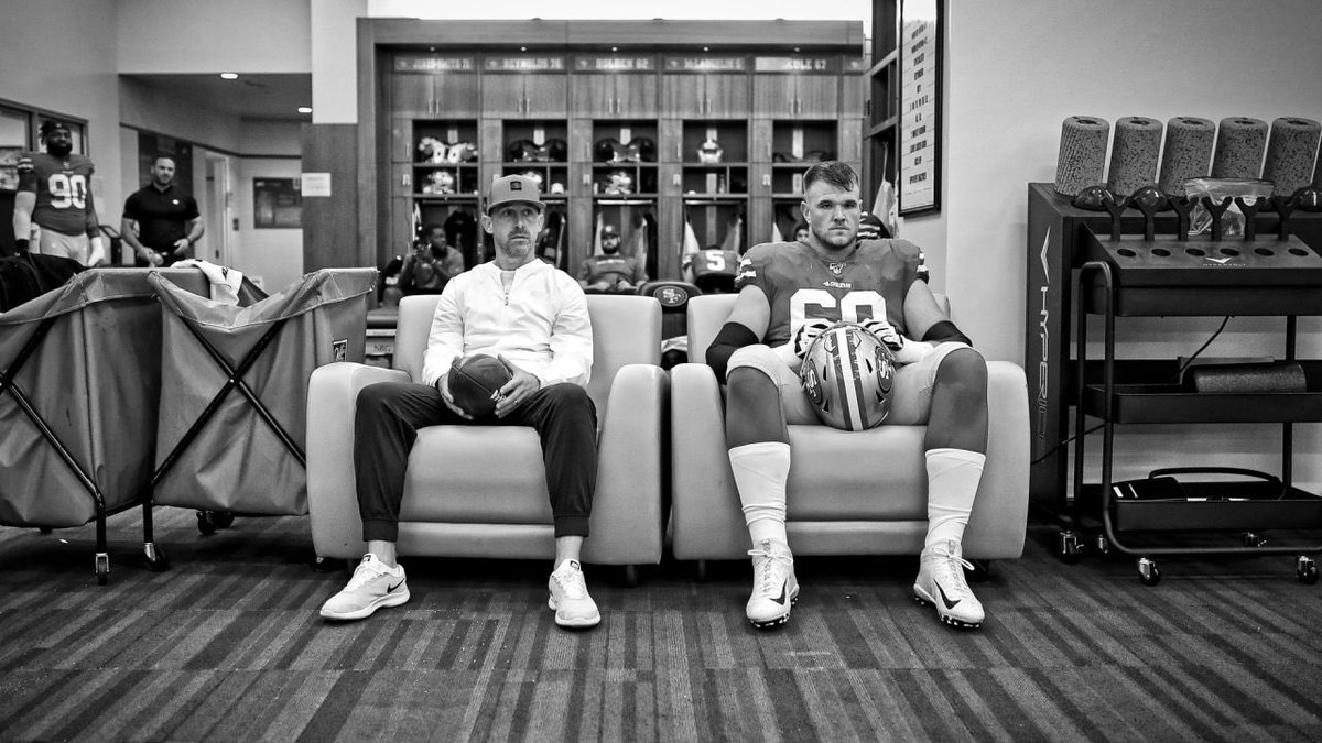 Inside the 49ers Locker Room(21/27)Kyle Shanahan & Mike McGlinchey  http://49ers.com 