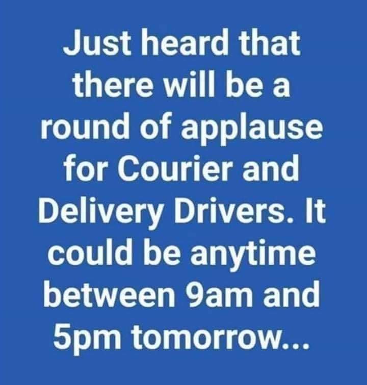 TXenca's tweet photo. Only joking men and ladies you are doing a cracking job https://t.co/cnZsiCXZwW