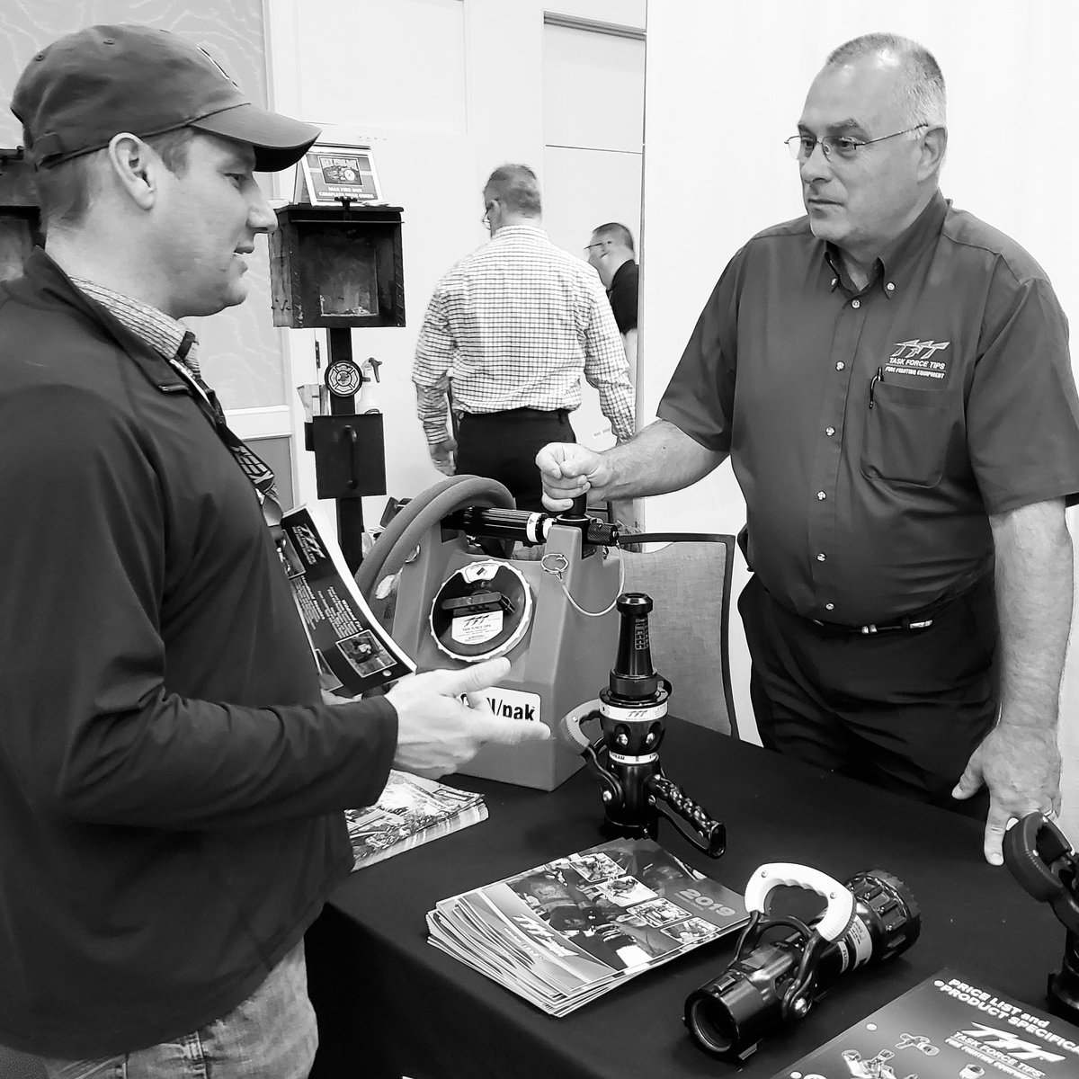 Jerry Pilarski with <a href="/taskforcetips/">Task Force Tips</a> is an incredible supporter of the TAFE Conference each year. They have some great products, too. Check them out at tft.com. #firefighters