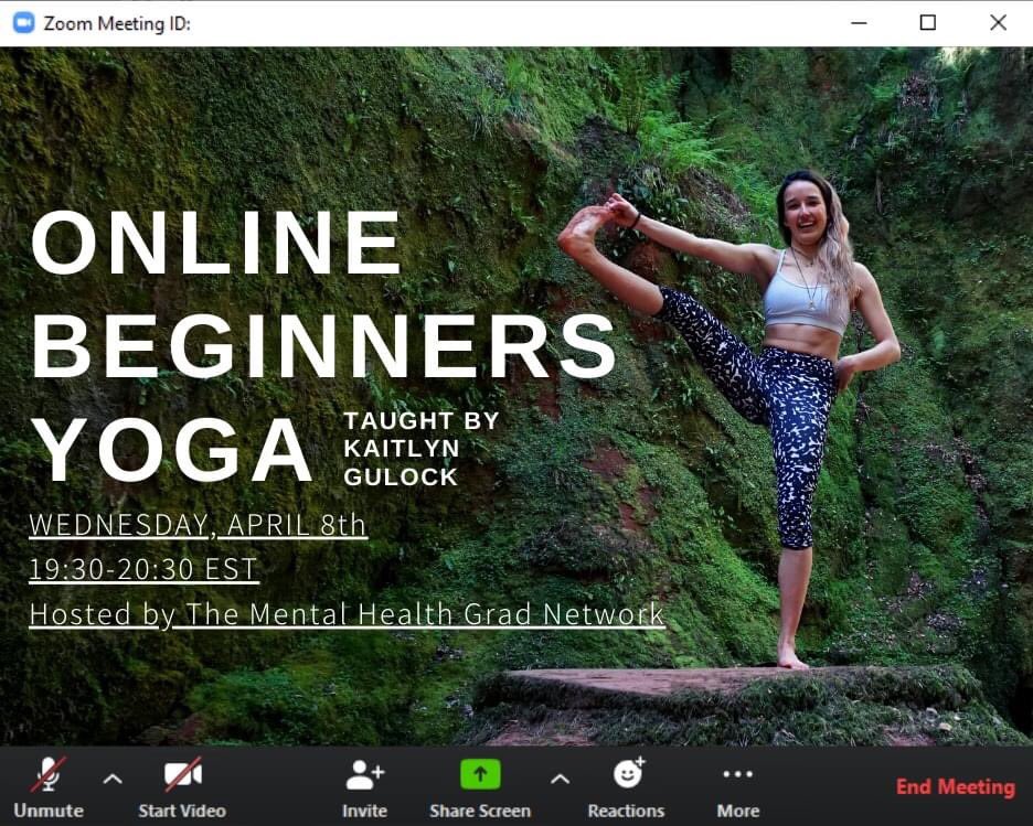 Take a little time for some #selfcare and join us for an online Yoga class TONIGHT at 7:30pm EST taught by <a href="/JHUNursing/">Hopkins Nursing</a> very own Kaitlyn Gulock! 
RSVP: docs.google.com/forms/d/e/1FAI…

ZOOM LINK: JHUBlueJays.zoom.us/j/604650382

#yoga #JHSONatHome #zoom #virtualfitness