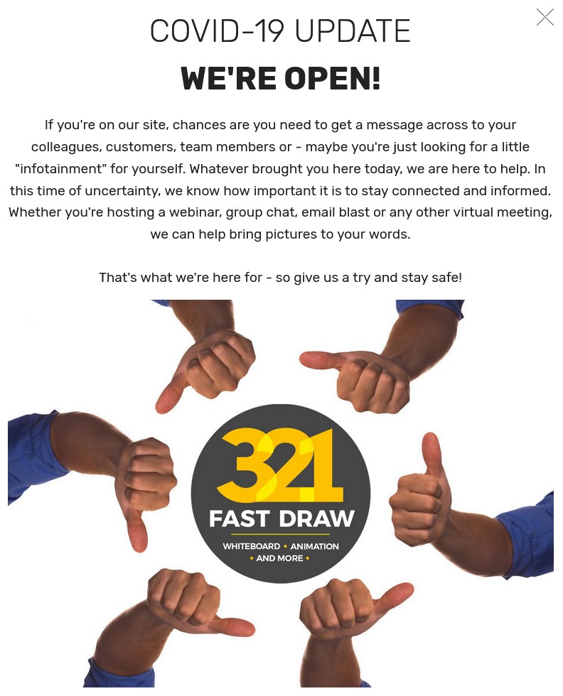 321FastDraw's tweet image. We want you to know that in these uncertain times, we're open and here to help! Visit our website for more info on our media services, and connect with us through email or phone. 
Visit --&amp;gt; 321fastdraw.com
Email --&amp;gt; info@321fastdraw.com
Call --&amp;gt; 773-542-5006