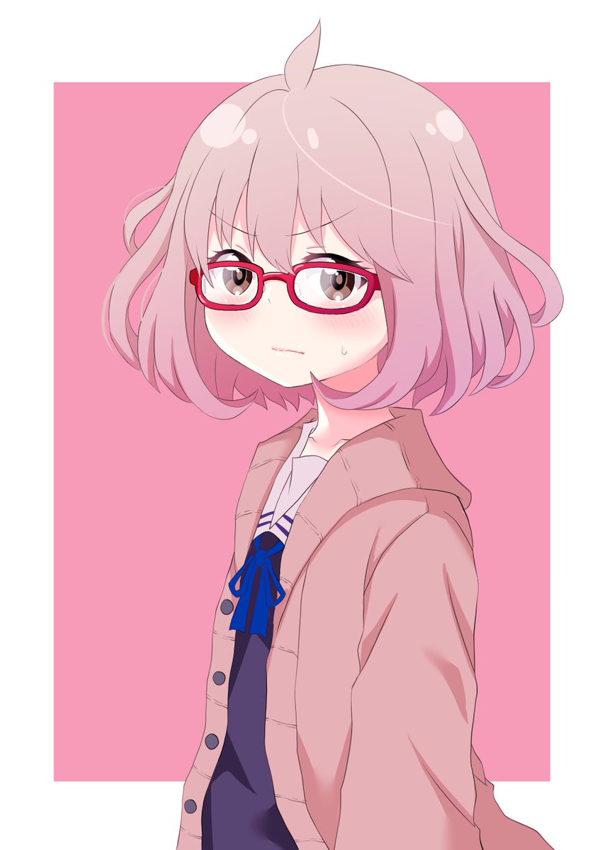 境界の彼方 栗山未来 ちょっと不機嫌な栗山さん ヤセハッタギのイラスト