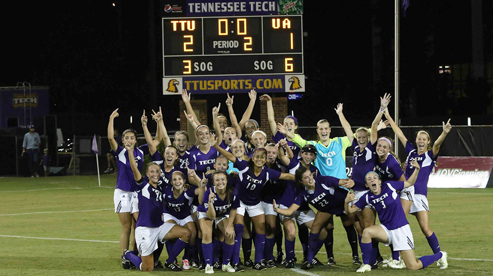 GOLDEN EAGLE FLASHBACK: Tech soccer stuns Alabama for first ever win against an SEC opponent

📰: bit.ly/2Rk8PpJ

#WingsUp