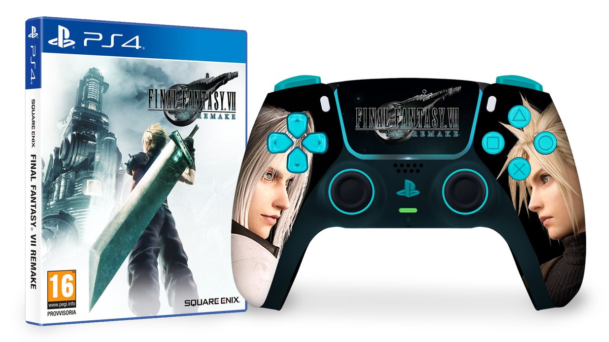 Ralph Cifra Sony Playstation 5 Dualsense Controller X Final Fantasy 7 Remake Ps5 Custom Controller Mockup T Co Eztath4z4n Ps5 Ps5controller Playstation5 Dualsense Finalfantasy7remake Ff7remake T Co L5phfrp8zm