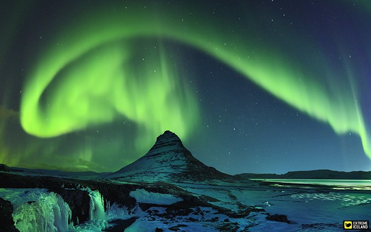 5. The Aurora Borealis or Northern Lights in Iceland: