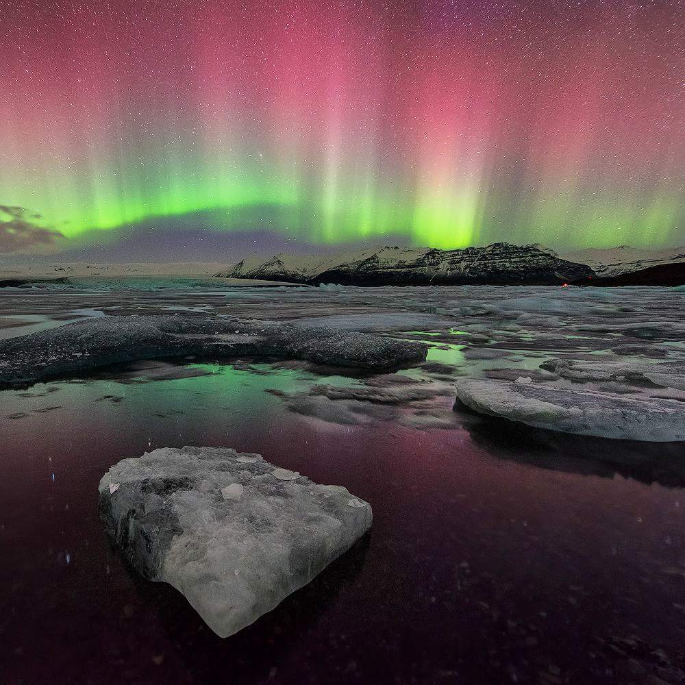 5. The Aurora Borealis or Northern Lights in Iceland: