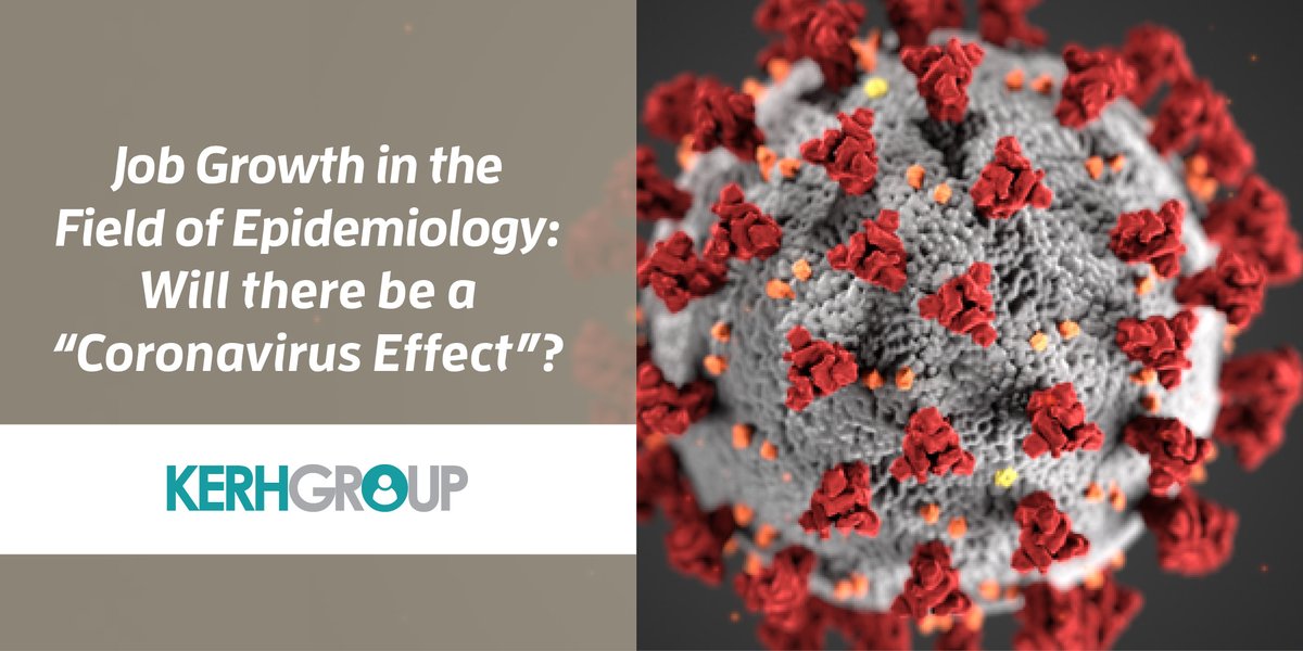 KERHGroup's tweet photo. The job outlook for those considering positions in the field of #epidemiology is looking positive. The current #pandemic will potentially lead to heightened interest in the field and new opportunities. Read more in our latest post: https://t.co/aqmtgkyEQJ https://t.co/6BAJq3we88