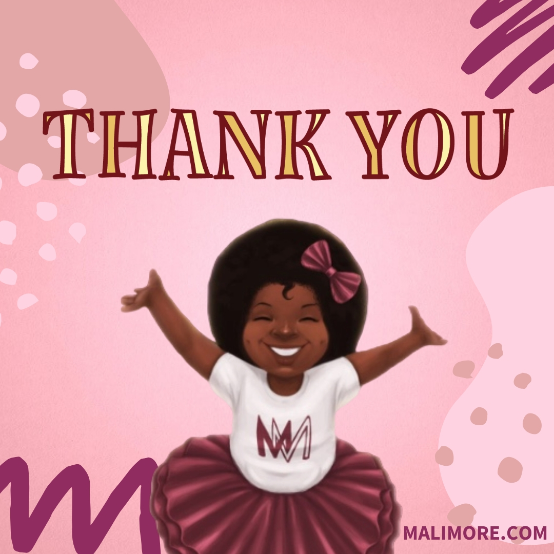 TheBudgetnista's tweet photo. Thank you @lawalk220 @TeeCeeEm1 @PetrinaDturner @RickiEditsLife @JustDwana @TheChicagoMoms @MrBeeeeeee @StewartFHoffman! Because of you, @Mali_More will be celebrating her birthday with thousands of children through her new book, Happy Birthday Mali More! https://t.co/GtYMR0uD5Z