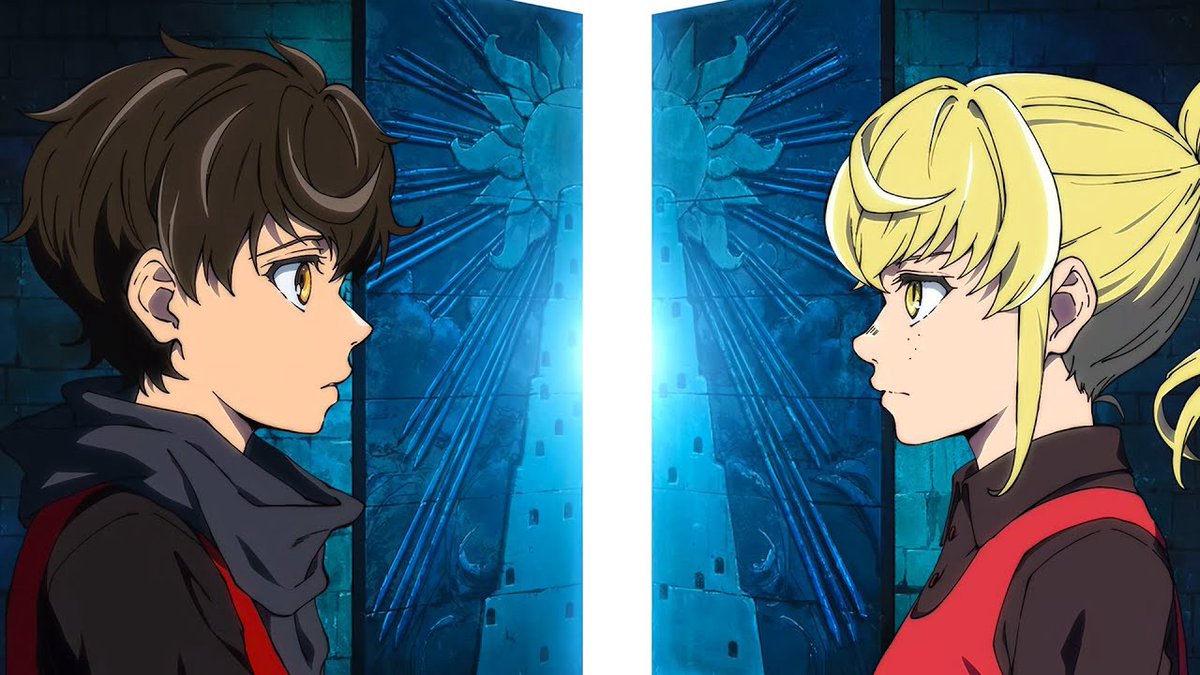 Tower of God is fantasy wrapped in a mystery, about a boy stuck in a tower, and to get out (or to reach the top) he needs to pass tests -- the 2nd test starts looking like Hunger Games (other characters taking part). I was intrigued enough to want to watch a bit more.