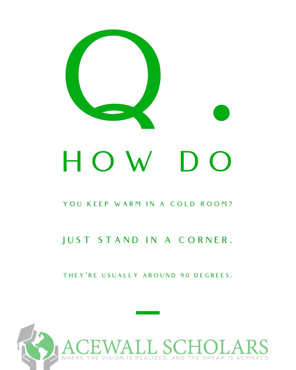 Wow that's a good one!

Be sure to check out acewallscholars.org for more information on our tutoring services!