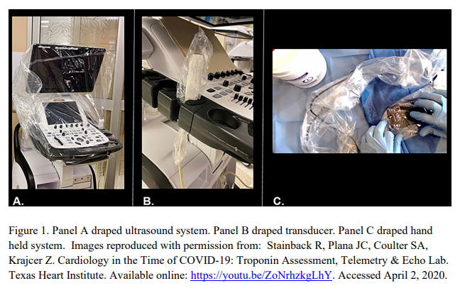 EGarciaSayan's tweet photo. 🔥off the press, another excellent @ASE360 document on #EchoFirstSafety during #COVID19.🔑recs: Limit scan time, pick easier to clean equipment / use covers, offline measurements, single use gel, avoid connecting ECG leads (consider time-based capture). https://t.co/StkNWgRLUJ https://t.co/a7J6cijt9y