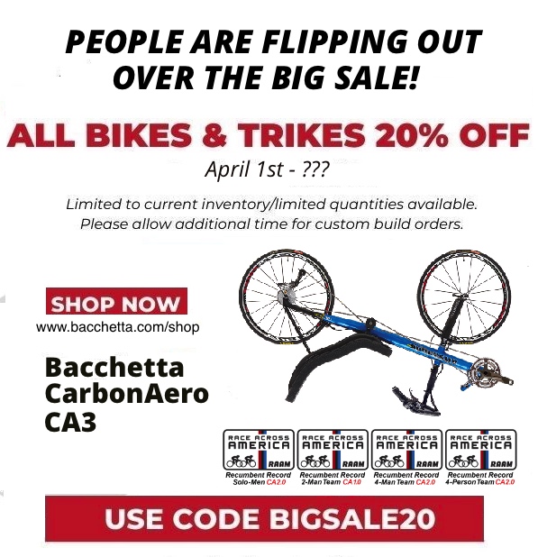 bacchetta recumbent for sale