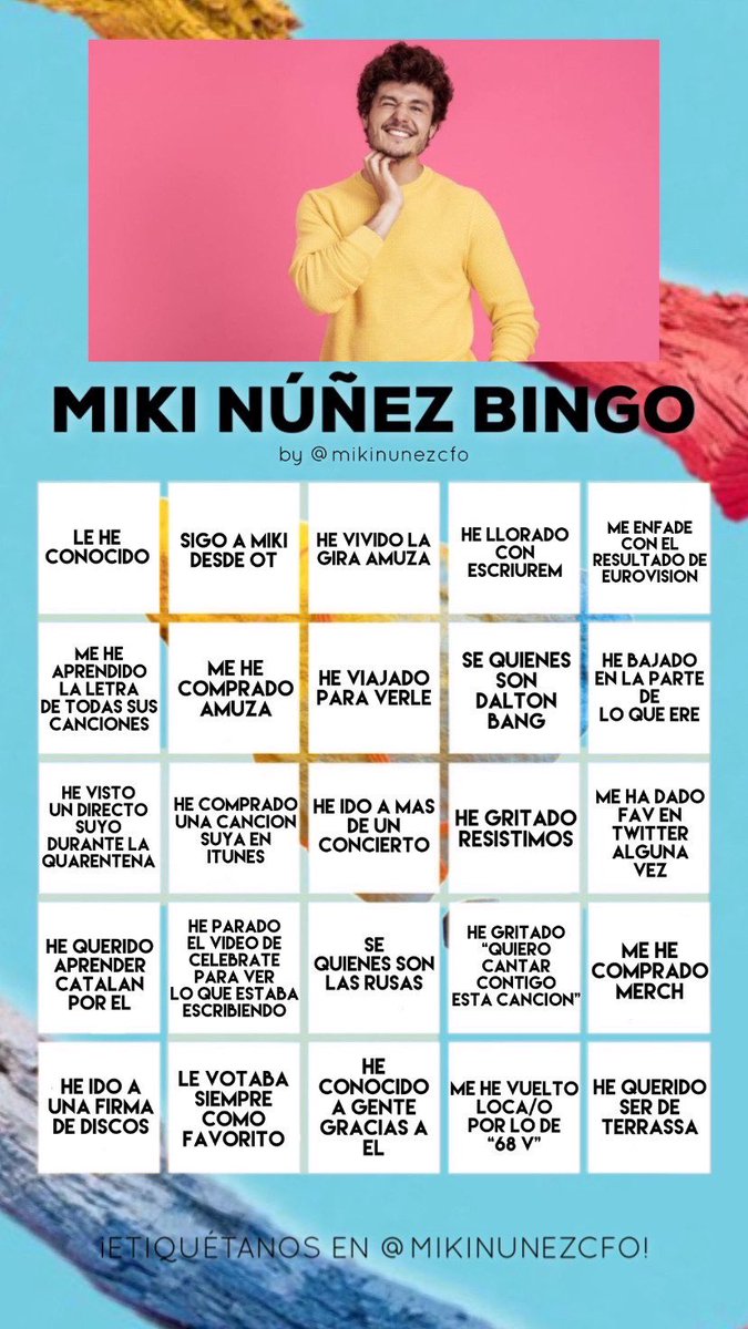 Club Oficial | Miki Núñez tweet media