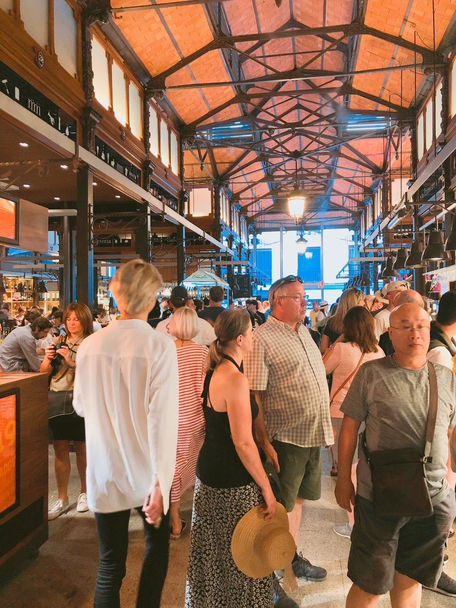 exploring or just visiting markets 