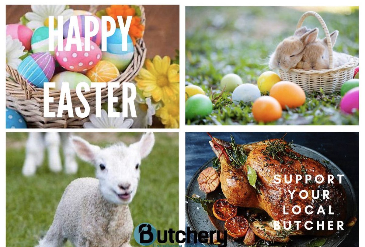 Have a Great Easter from the Team at Butchery Excellence!  Support your local butcher this bank holiday and try their free range turkeys, spring lamb and the best of local Irish Beef #stayhomestaysafe #butcheryexcellence #supportyourlocalbutcher