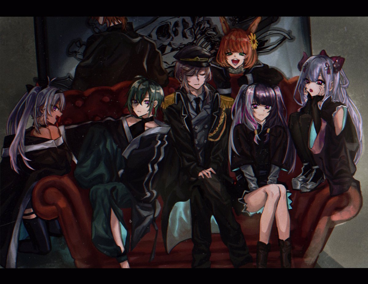 V013T's tweet photo. 猟友会好きだ

 #にじさんじARK 
#かな絵 #ひまあーと #緑仙はやく見ろ #れなの鳥っくアート #奈羅ート #マオのお絵描き帳 #絵ガク https://t.co/7swNBZF4pQ