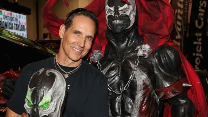 .<a href="/Todd_McFarlane/">Todd McFarlane</a> says the offer just went out for a "big fish" to join the new Spawn movie!

Exclusive: comicbook.com/horror/2020/04…