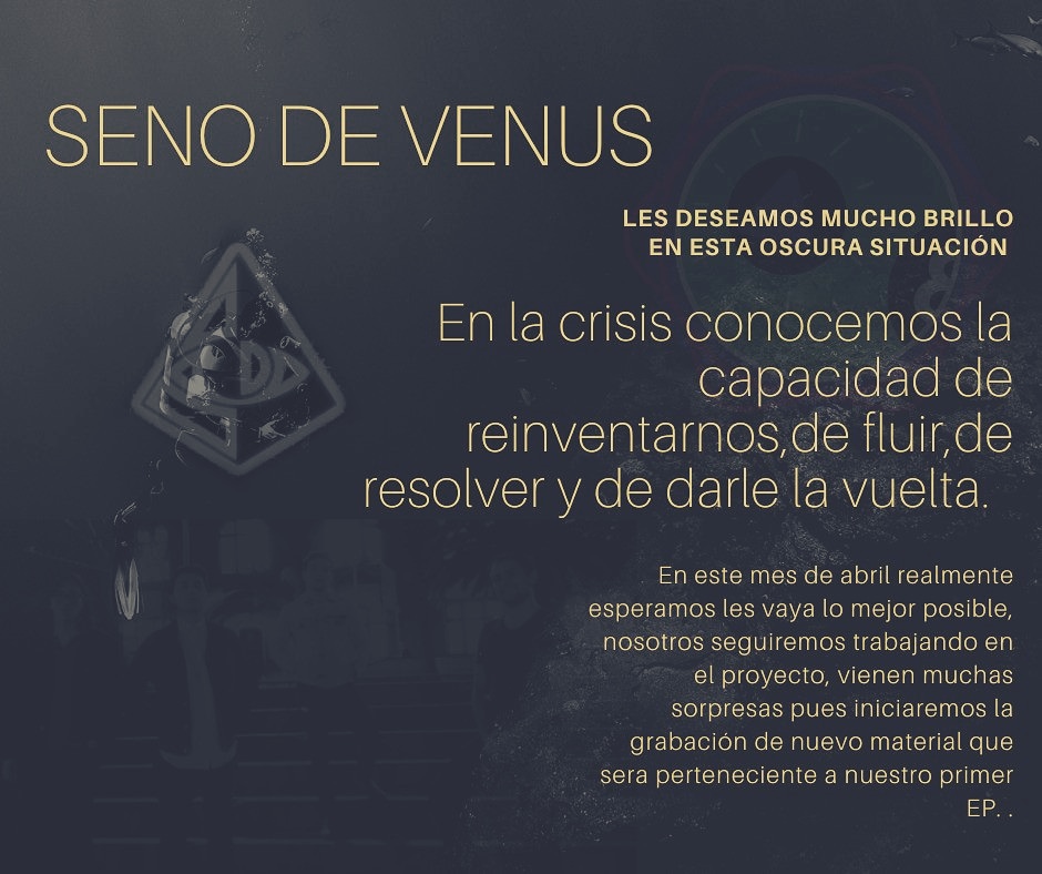 senodevenusmx's tweet photo. #Estamosunidos #senodevenus #rock #COVIDー19 #Mexico #musica  #FelizMiercoles  #Bandaemergente https://t.co/ebYADBRo5q