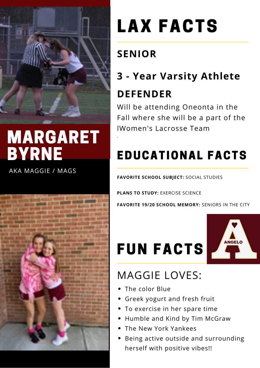 ArlingtonGLax's tweet photo. First up on our senior profiles-Get to know our MAGGIE BYRNE ! 
@maggiebyrne_ 

@AHSAdmiral_Al https://t.co/IMcSTdHX2c