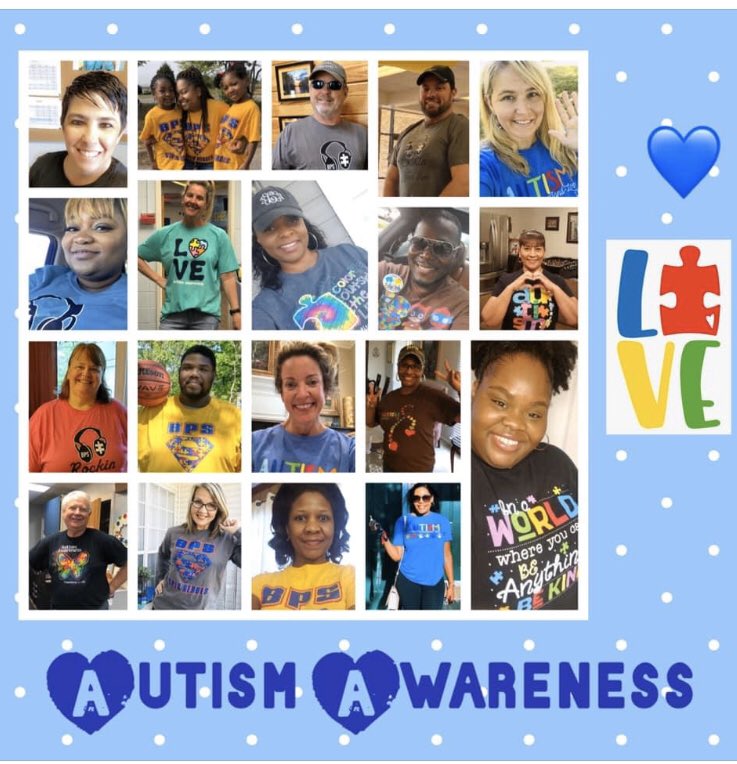Brewbaker Primary (@brewbakerprima1) on Twitter photo BPS Staff celebrating Autism Awareness Month. We are missing our students...each one unique and special!!ππ§© <a href="/MPSAL/">Montgomery Public Schools</a> BPS Staff celebrating Autism Awareness Month. We are missing our students...each one unique and special!!ππ§© <a href="/MPSAL/">Montgomery Public Schools</a>