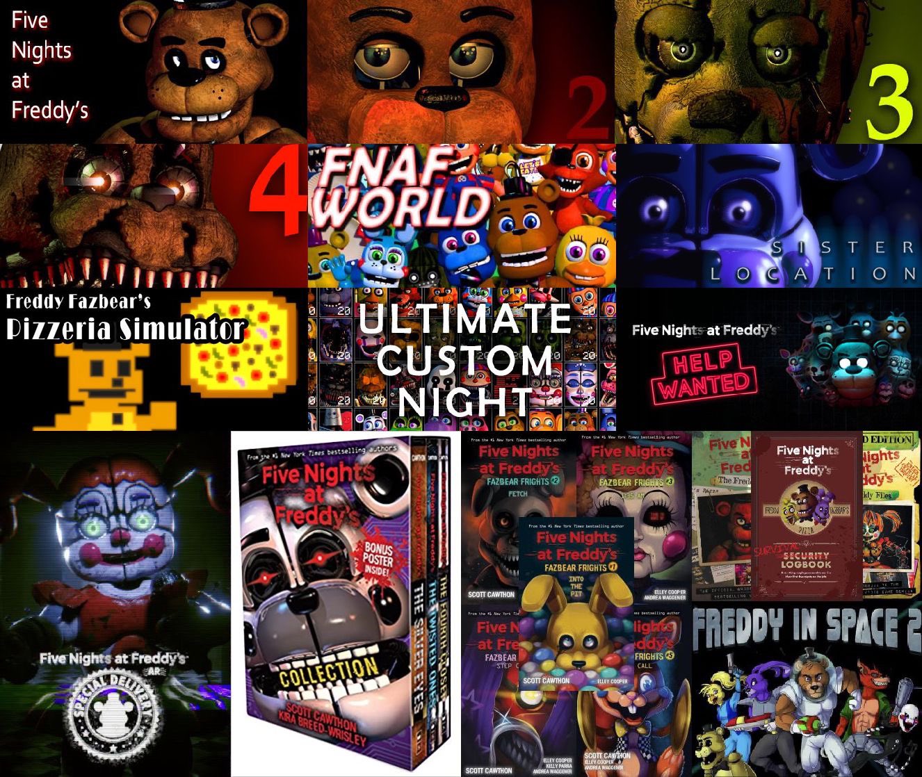 Fazbear Frights книги