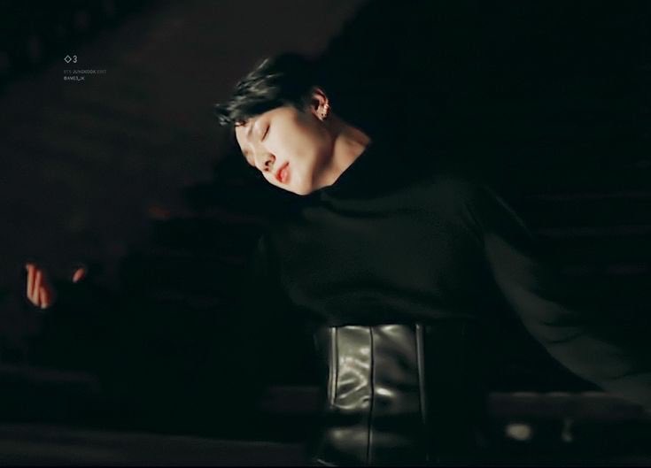 Jungkook in all black ; a VERY needed thread