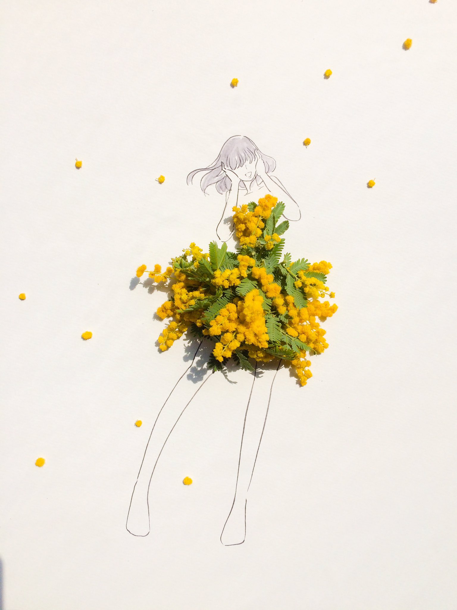 はな言葉 葉菜桜花子 新刊発売 きょう4月9日は 大仏の日 左官の日 鍼灸の日 反核燃の日 子宮頸がんを予防する日 フォークソングの日 美術展の日 食と野菜ソムリエの日 誕生花はミモザ 花言葉 思いやり 秘密の恋 友情 T Co S1kvudhqoh