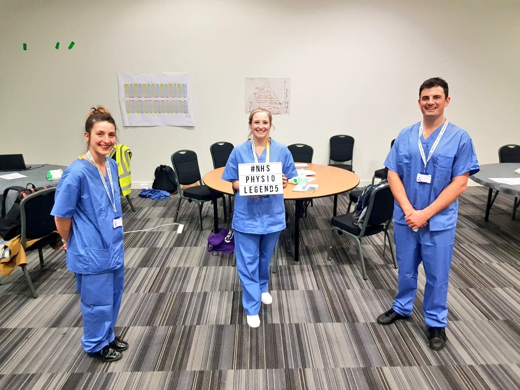Amy Bowling (@amybowlingphys2) on Twitter photo So proud to be a part of the physio team working the very first shifts at <a href="/NightingaleLDN/">NHS Nightingale London</a>. Such a great sense of unity among all the different professions on the ward <a href="/awgilbert11/">Anthony Gilbert</a> @KMiddletonCSP <a href="/thecsp/">Chartered Society of Physiotherapy (CSP)</a> @rachaelmoses <a href="/Saffronsteer/">Michael</a> So proud to be a part of the physio team working the very first shifts at <a href="/NightingaleLDN/">NHS Nightingale London</a>. Such a great sense of unity among all the different professions on the ward <a href="/awgilbert11/">Anthony Gilbert</a> @KMiddletonCSP <a href="/thecsp/">Chartered Society of Physiotherapy (CSP)</a> @rachaelmoses <a href="/Saffronsteer/">Michael</a>