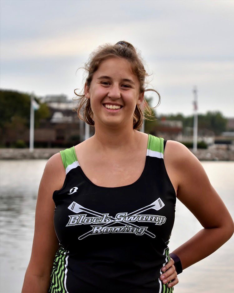 BlackSwampRowin's tweet photo. ✨SENIOR SPOTLIGHT✨

Riley Pierce has been apart of the black swamp family for three years! This spring would have been her 6th season. She has been an amazing friend and athlete and we will miss her! https://t.co/sXWuJ9PtKT