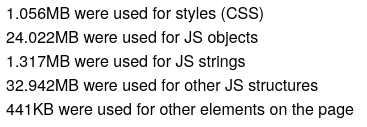 msuixo's tweet photo. I was just testing my new #HowBloated tool (accessible at https://t.co/qYq6iWGedq) on Medium and I discovered that an average post like https://t.co/Zff7vipz84 eats 60 MEGABYTES of memory. Most of it is for Javascript, which should not matter for a blog post......... #verybloated https://t.co/5KXBaPu8rp