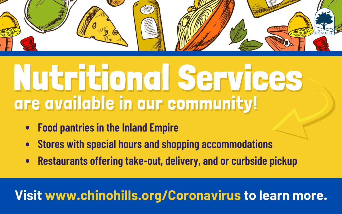 City of Chino Hills on Twitter: "The need for special nutritional ...