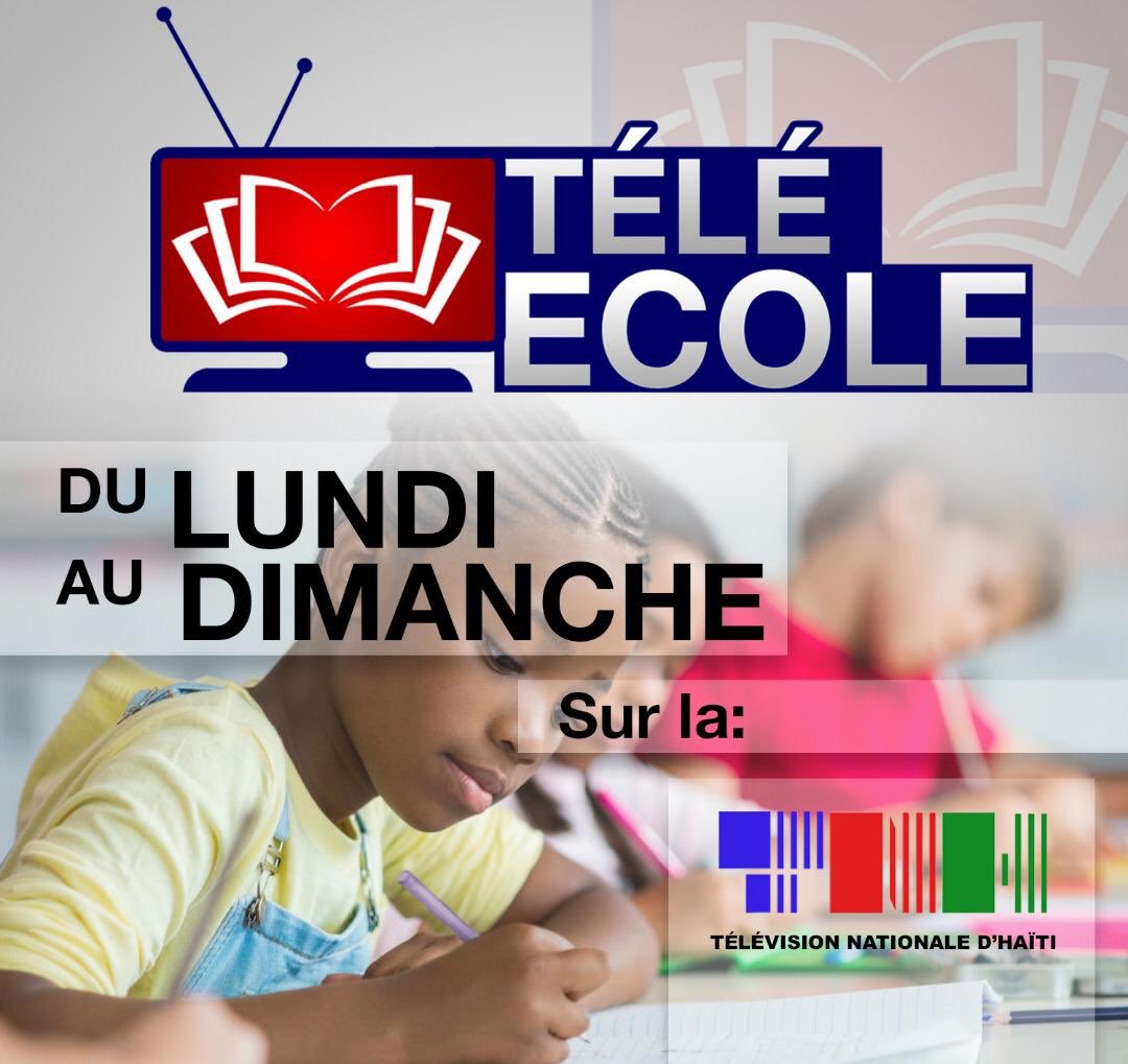 PRATIC509's tweet photo. En partenariat avec la #TNH #TéléÉcole #MENFP #covid19 #confinement #fermetureEcole @miloodyv66 @AgenorCadet @Utice_Menfp https://t.co/wPr6G06BKe