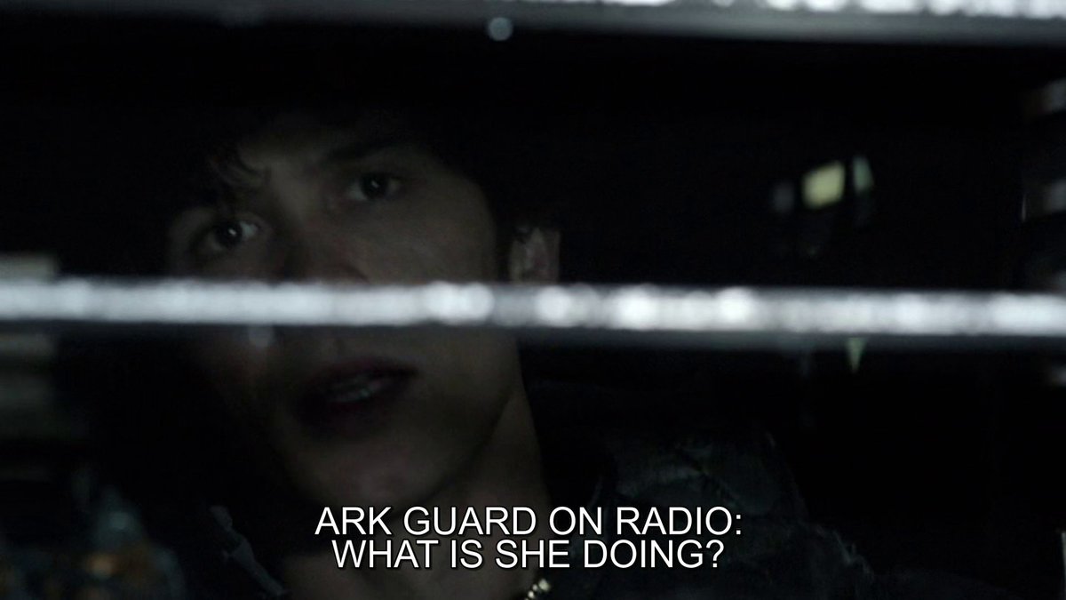 checks on the grounder to see if she can save him