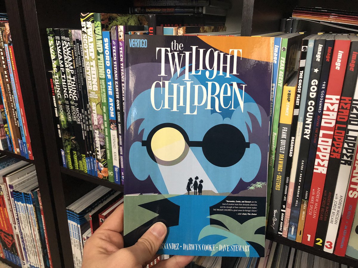 Without Darwyn Cooke in our lives, we do not know who we would even be as people. All of his books are worth your time, but if you haven’t read it yet, please check out his final comic THE TWILIGHT CHILDREN from  @DCComics.  #NCBD lives in  #NTYCBD!!