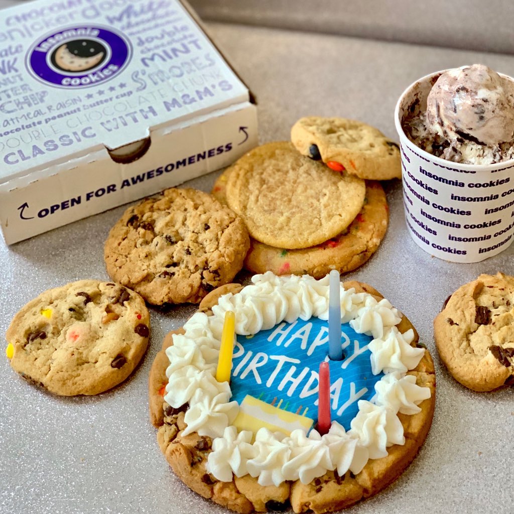 insomnia cookies on Twitter "if you have a bday coming up, it should