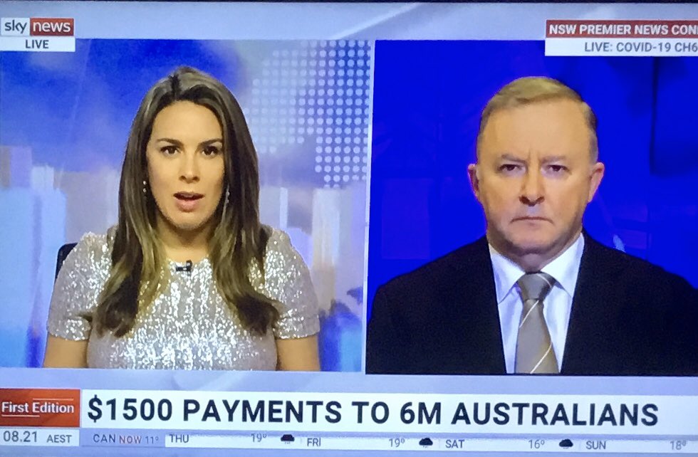 PetefromHayNSW's tweet photo. Is @AlboMP going to lobby for more @ABCaustralia funding during media appearances today?
Is there a #QuidProQuo between #Albo and #ABCYours for favourable coverage on #ABC for his overt support ?
#auspol #Coverage4Comment #TheirABC #Credlin #Cash4Comment #Kenny @SkyNewsAust https://t.co/VKX3MxzO4f