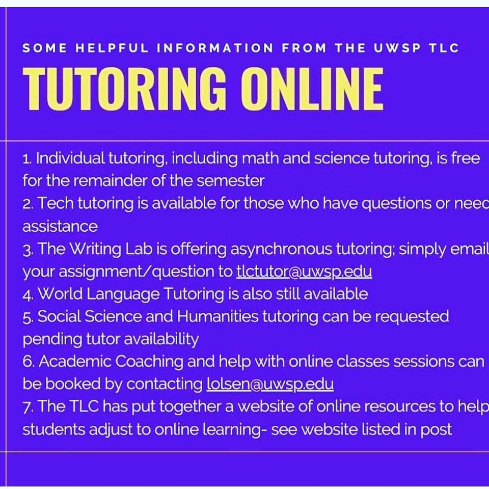 #UWSP #Pointers Get the help you need!! #YouMatter #PointCares