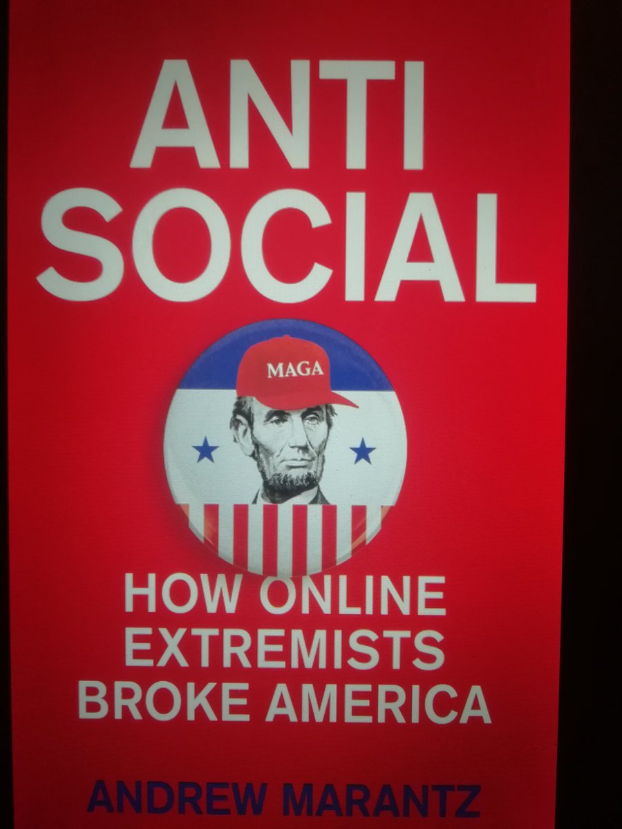 There is no end of books about the alt-right/fake news/ internet trolls. However, book 30, Anti Social by Andrew Marantz is the best thing I've read about any of those things. A really readable and well written book. It's long but extremely timely and consistently fascinating.