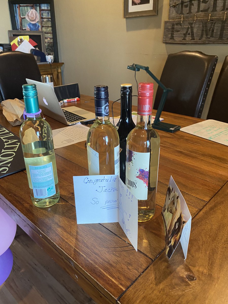 jackie_heide's tweet photo. No neee for a stage when you have friends who celebrate you and your accomplishments with a parade (and a little wine to celebrate)! Feeling the love!!!! https://t.co/eLq2QpwBvU