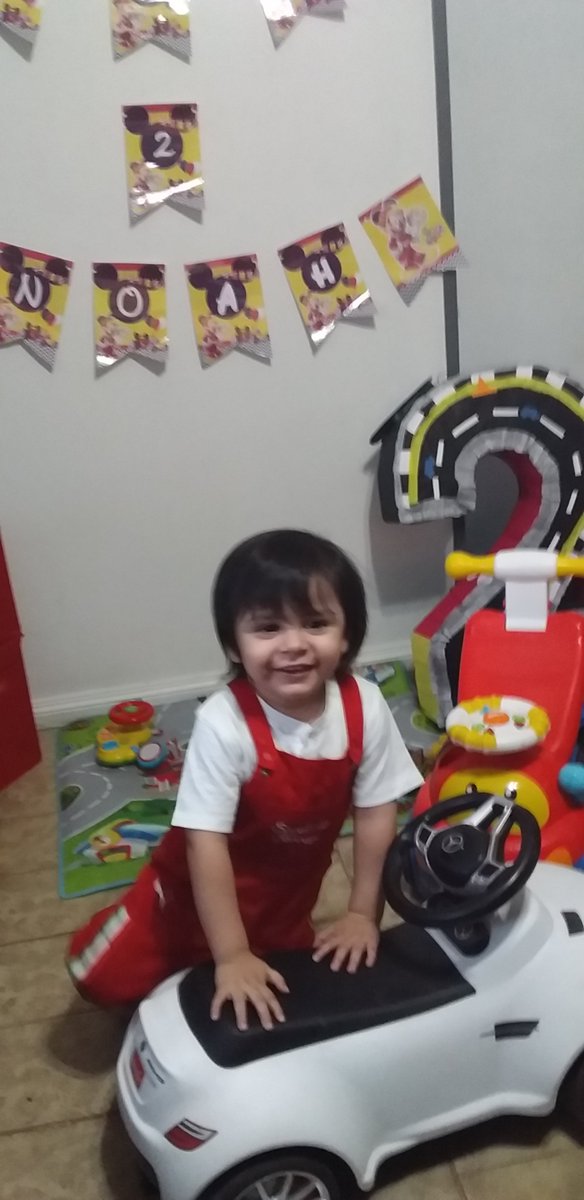 Patinforever's tweet photo. @staffdenoticias #MiCumpleEnCuarentena
LOS DOS AÑITOS DE NOAH 💜🏎️ https://t.co/YAb50aqTwk