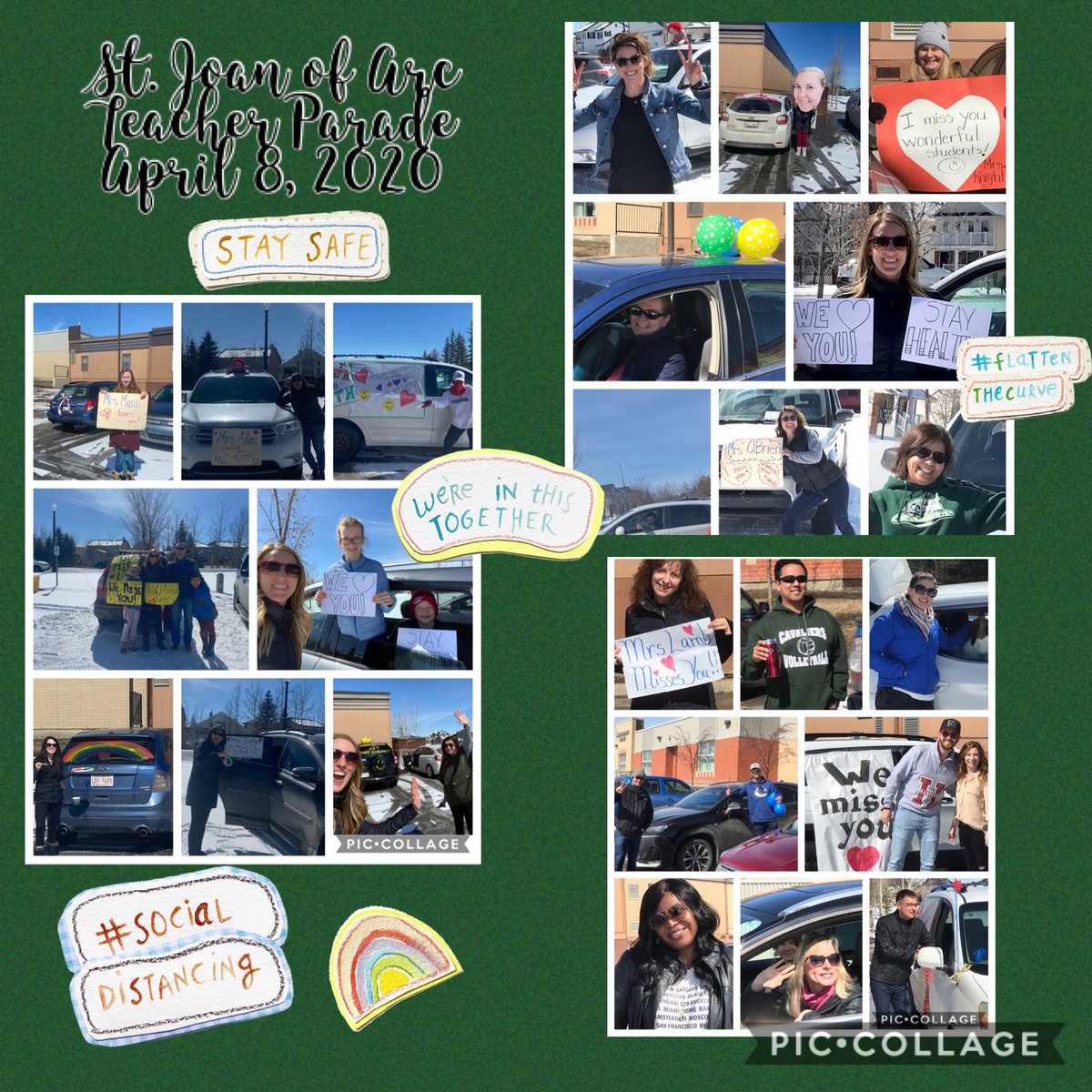 JoanofArc_CCSD's tweet photo. Such an amazing day! #teacherparade #covid19 @CCSD_edu https://t.co/lAmVNdbt0J