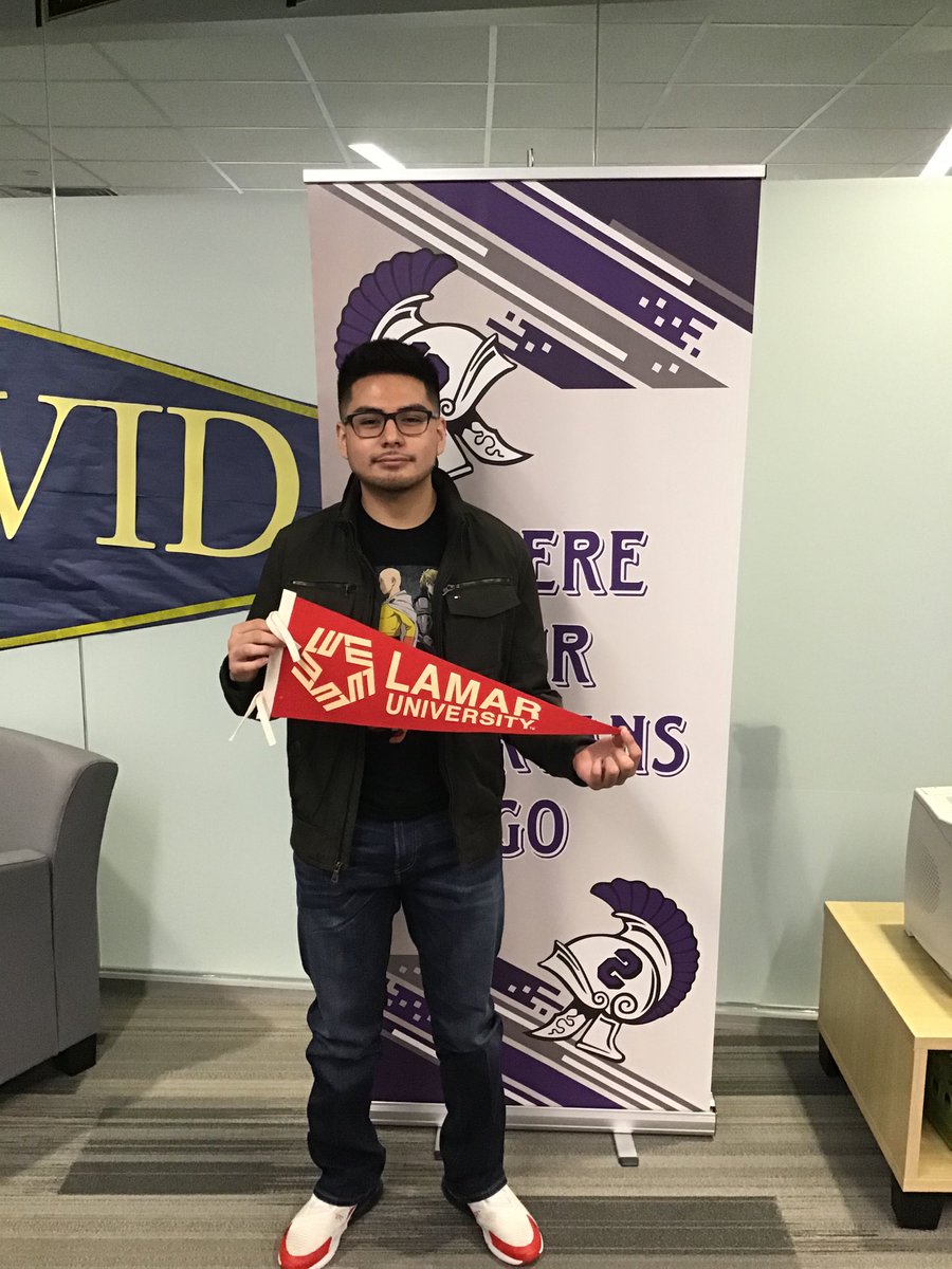PizanaMs's tweet photo. Shouting out congratulations to Lixandro Cortez for your acceptance to Lamar University! We are Spartan proud of you! #futureengineer #spartan #IMPACTechs @LamarUniversityโฉ https://t.co/otH5kYeb2N