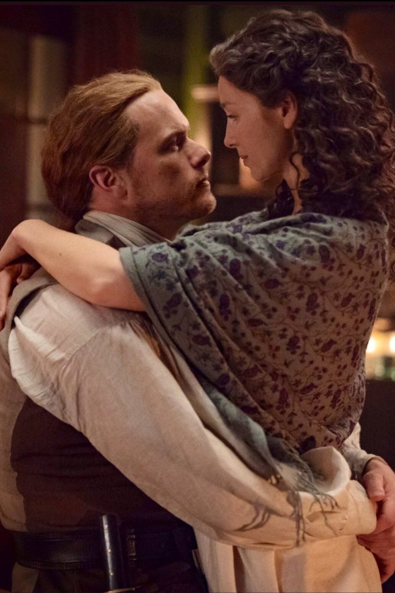 NigheanMo's tweet photo. "I was born for you," I replied simply, and surrounded her with my arms.❤️❤️❤️ #outlander https://t.co/QOTkl8e8ec