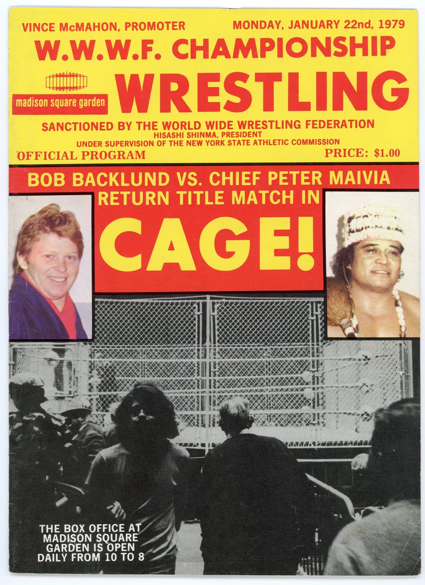 January 22, 1979 at Madison Square Garden. An untelevised card this evening, with Roddy Piper making his MSG debut against Frankie WIlliams in a brilliant piece of long-term booking.