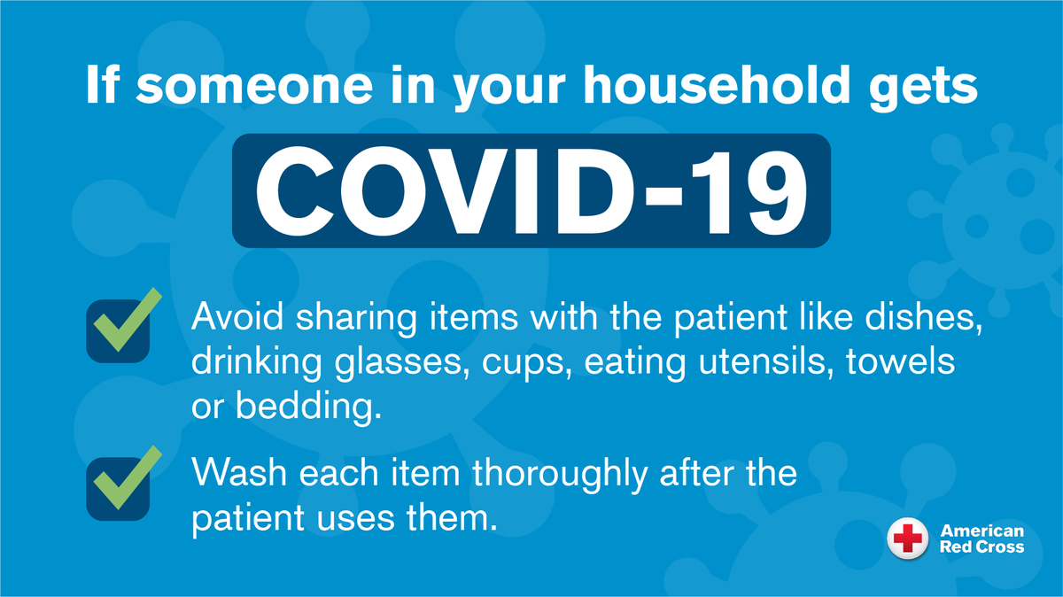 RedCross's tweet photo. As #COVID19 continues to evolve, follow these guidelines from @cdcgov to keep yourself and others safe if you are sick or taking care of someone who is sick: https://t.co/qfU5lyGUiF https://t.co/eGMUN7A6TS