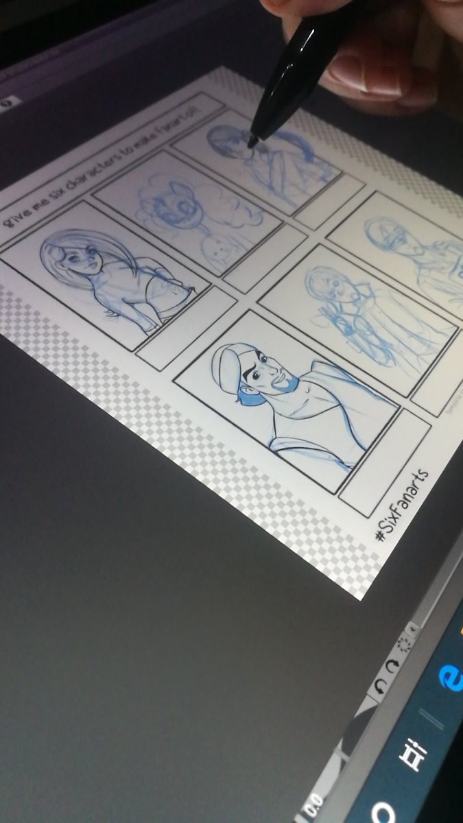 995Luna's tweet photo. Working on my #SixFanartsChallenge!
#wip #workinprogress #comicartist #comics #inktest #SixFanarts #sixfanart #artchallenge #digitalart https://t.co/5TzYf1TGmA