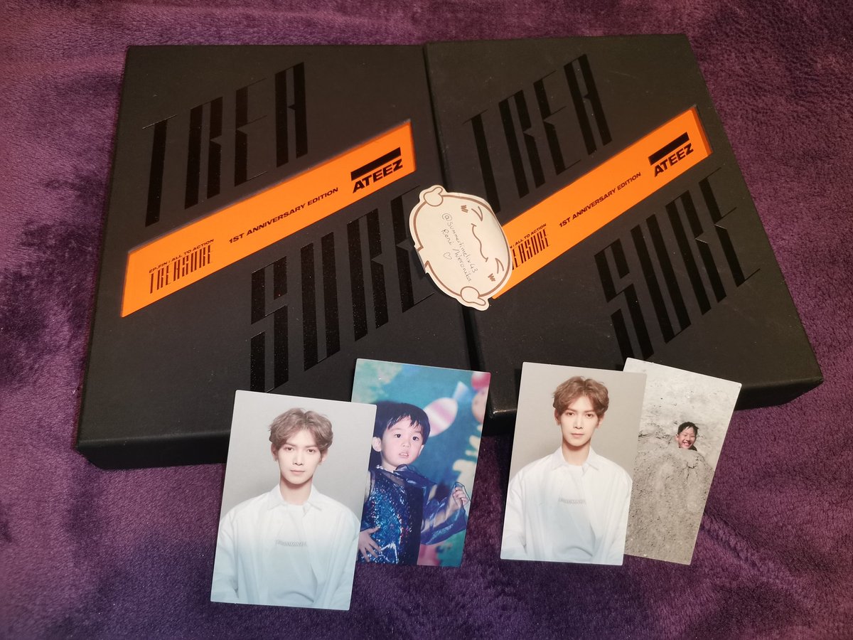 WTS:Ateez EP.Fin: All to Action albums Anniversary editions  Come with all inclusions Perfect condition£15.50 each not including shipping