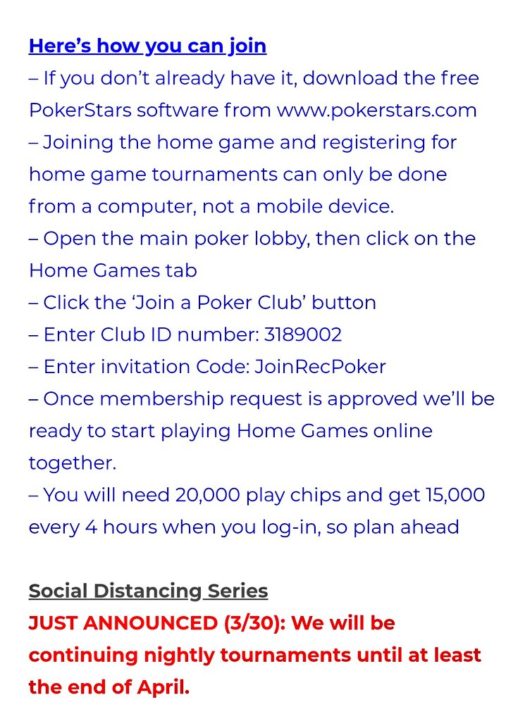 Veaner85's tweet image. So tonight's monthly @RecPoker Mixed Game on @PokerStars is Limit Hold'em.

Here's @PokerGeekMN's: 
youtu.be/PdcGGcIbzcM

Can @MikePatrick98 win another mixed game?
Will @Holdem_Steelers?
Maybe me?

Info: rec.poker/homegame
#pokerlife #recpokernation #CanuckContent